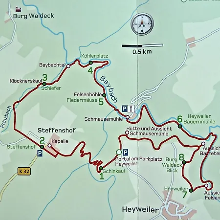 Vakantiehuis Ferienhaeuser Casa Am Baybachtal